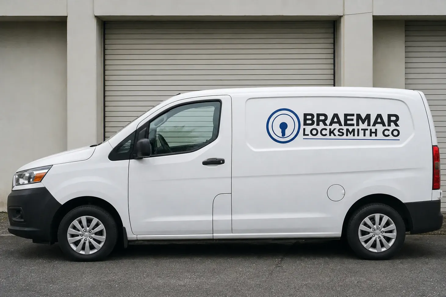 The Braemar Locksmith Co service vehicle, stocked for lockouts and key cutting in Toms River, NJ